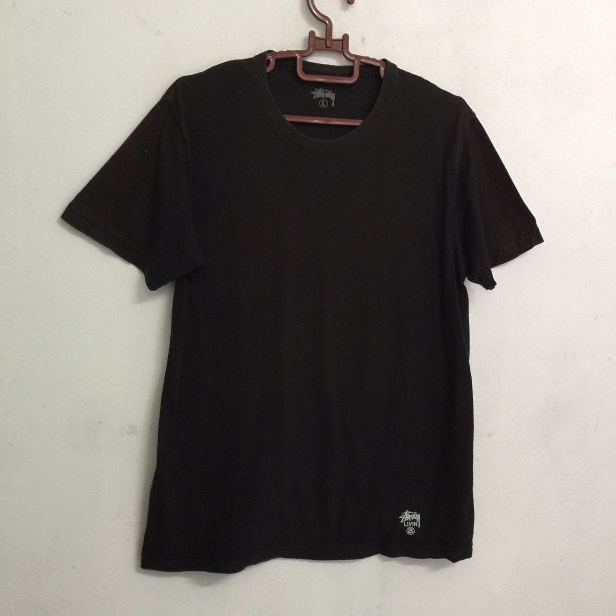 Stussy Stussy Tshirt Made in Japan (sun faded) Size US L / EU 52-54 / 3 - 3 Thumbnail