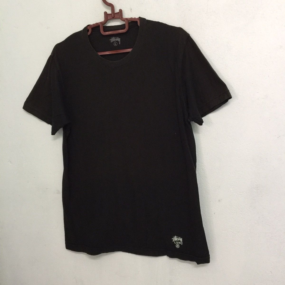 Stussy Stussy Tshirt Made in Japan (sun faded) Size US L / EU 52-54 / 3 - 2 Thumbnail