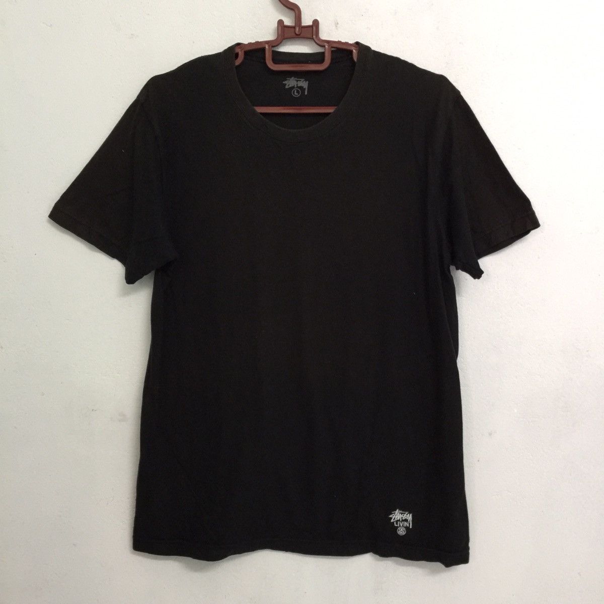 Stussy Stussy Tshirt Made in Japan (sun faded) Size US L / EU 52-54 / 3 - 1 Thumbnail