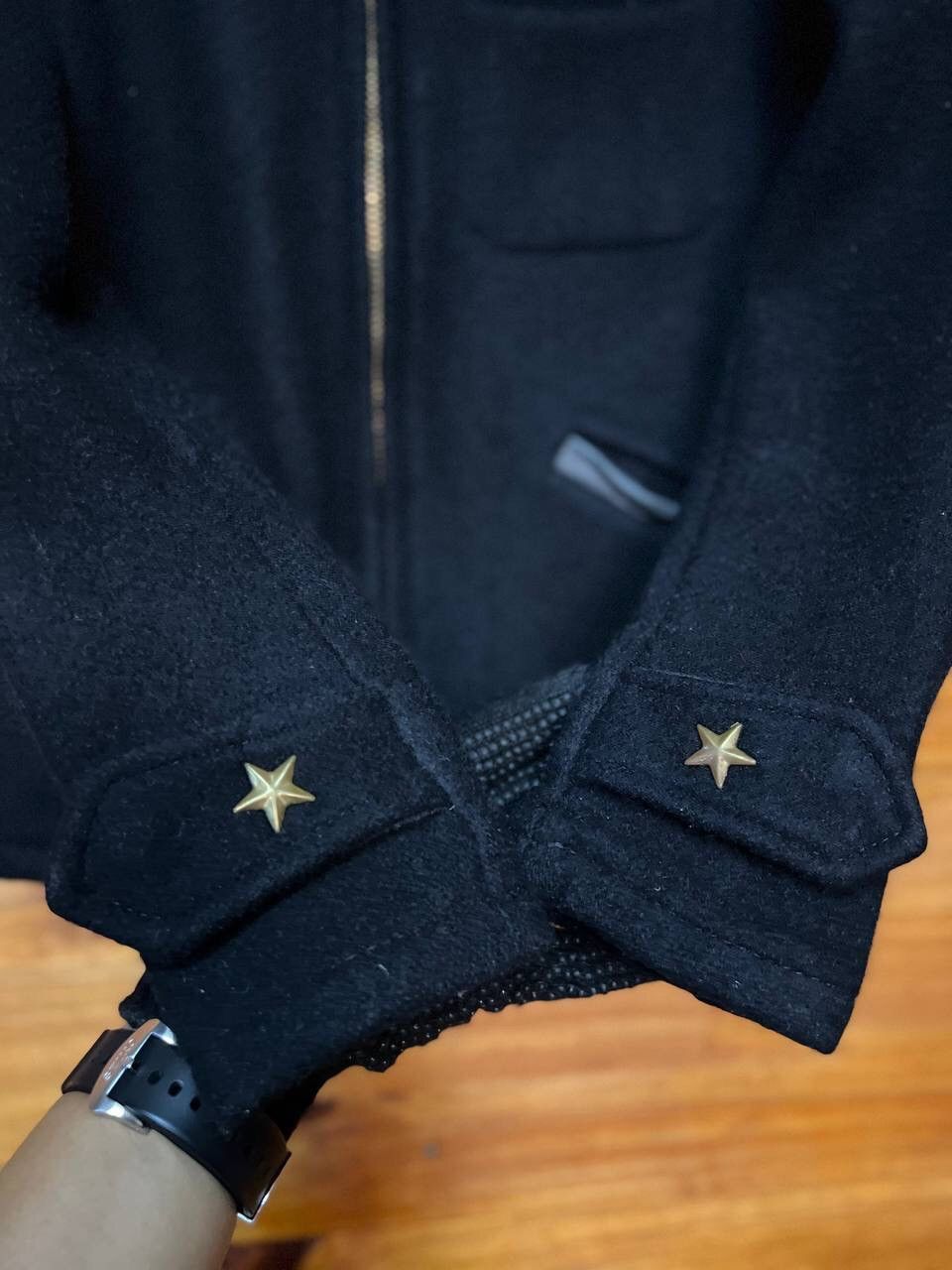 Schott VINTAGE SCHOTT BROS KNE STAR WOOL JACKET Size US XS / EU 42 / 0 - 6 Thumbnail