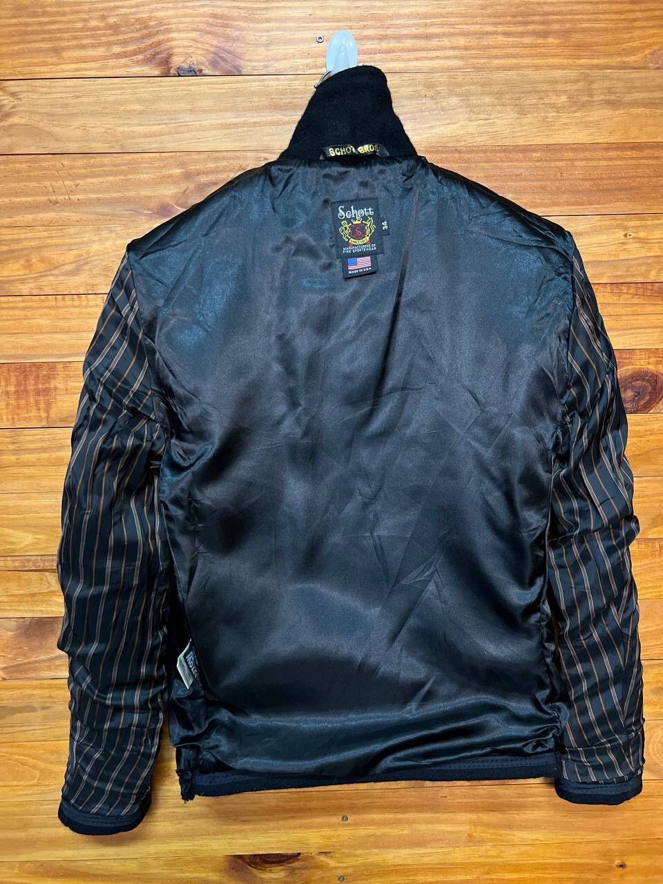 Schott VINTAGE SCHOTT BROS KNE STAR WOOL JACKET Size US XS / EU 42 / 0 - 12 Thumbnail