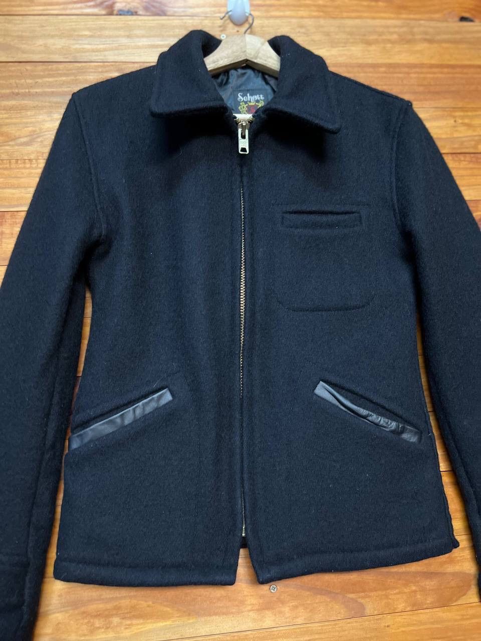 Schott VINTAGE SCHOTT BROS KNE STAR WOOL JACKET Size US XS / EU 42 / 0 - 5 Thumbnail
