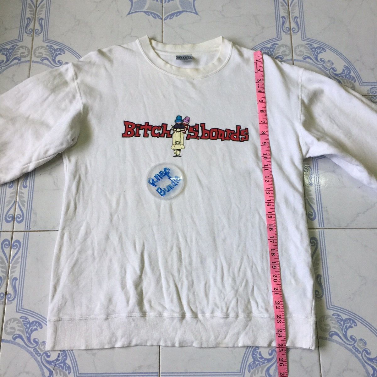 Vintage VINTAGE BITCH SKATEBOARDS SWEATSHIRT Size US M / EU 48-50 / 2 - 11 Thumbnail