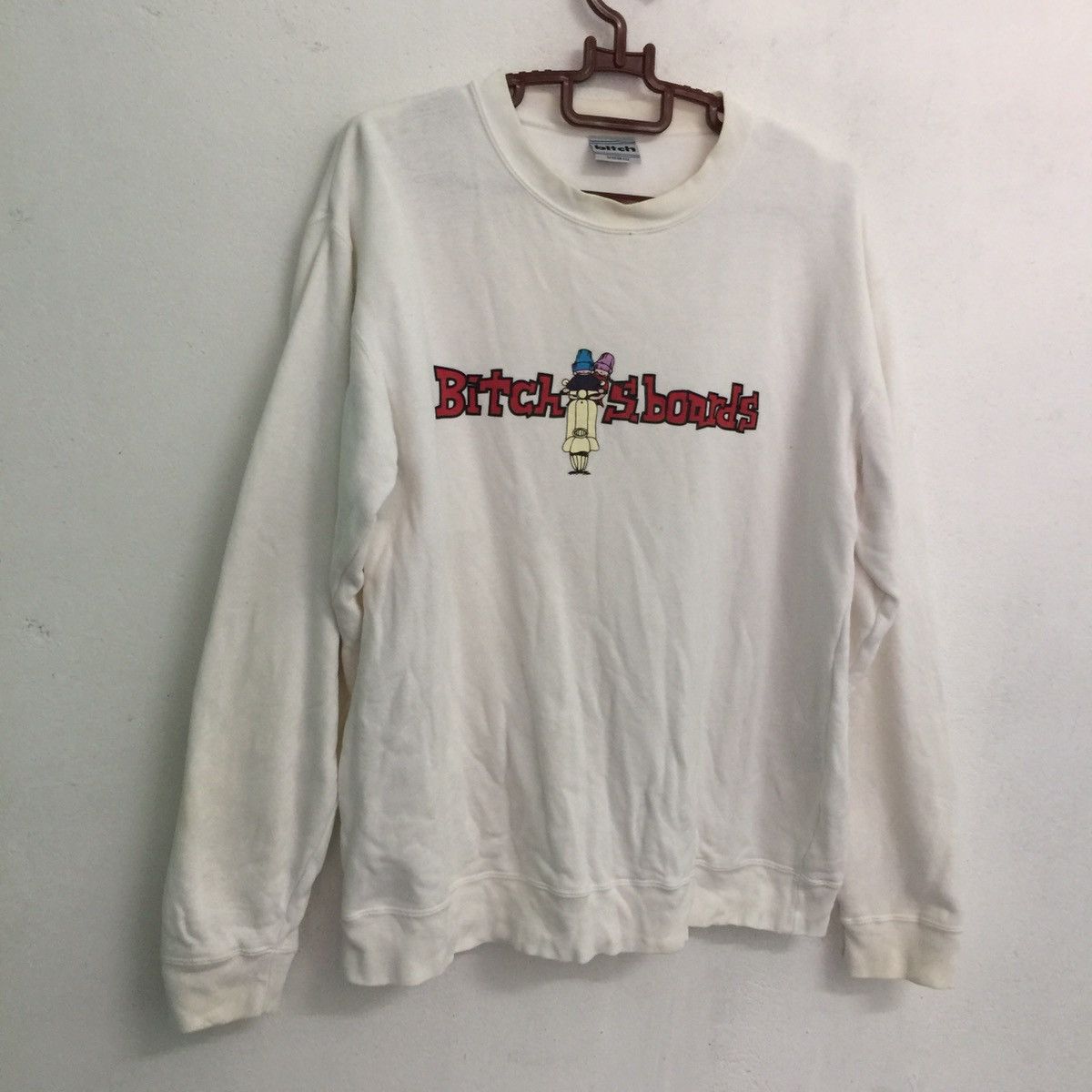 Vintage VINTAGE BITCH SKATEBOARDS SWEATSHIRT Size US M / EU 48-50 / 2 - 3 Thumbnail