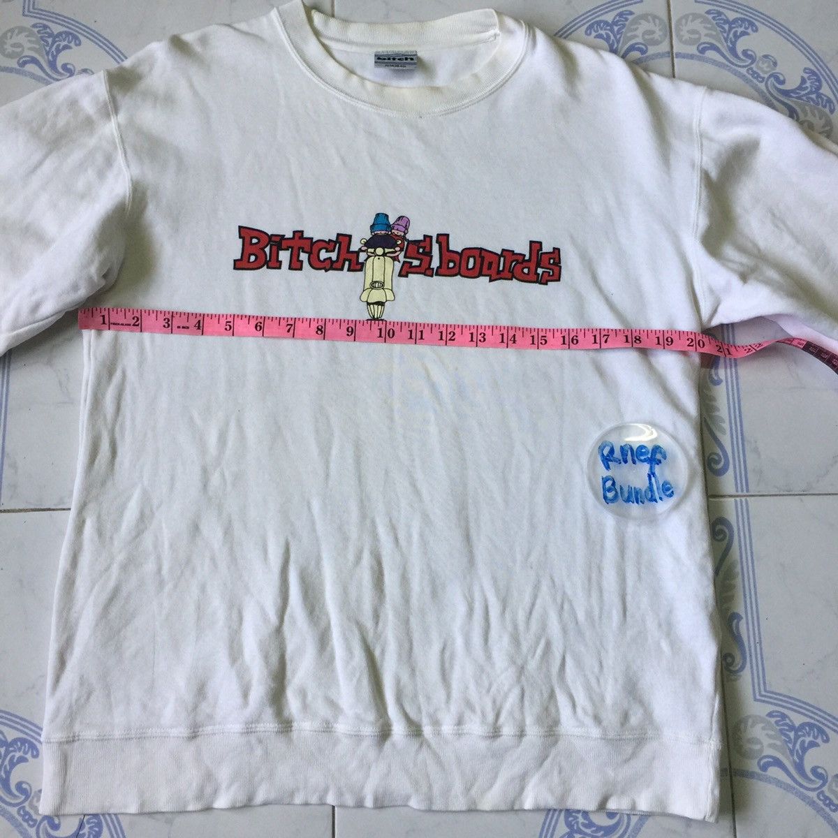 Vintage VINTAGE BITCH SKATEBOARDS SWEATSHIRT Size US M / EU 48-50 / 2 - 9 Thumbnail