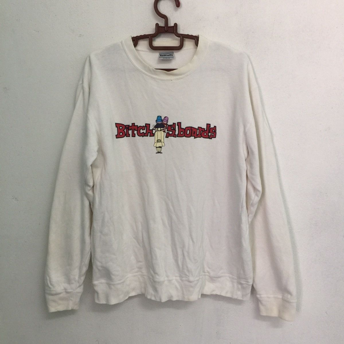 Vintage VINTAGE BITCH SKATEBOARDS SWEATSHIRT Size US M / EU 48-50 / 2 - 1 Thumbnail