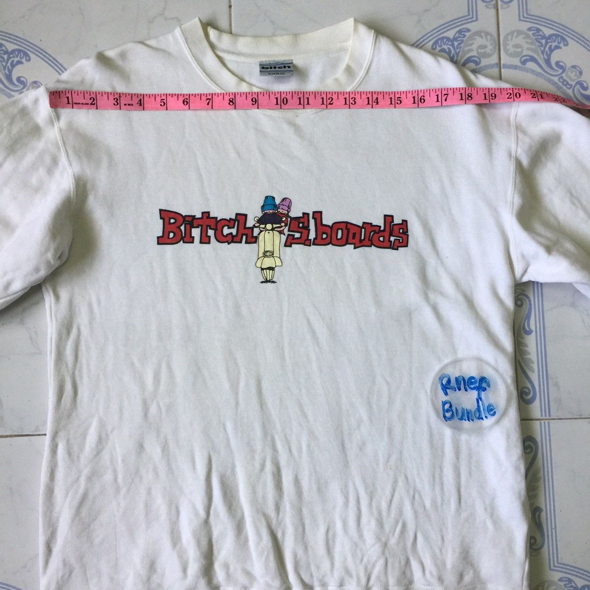 Vintage VINTAGE BITCH SKATEBOARDS SWEATSHIRT Size US M / EU 48-50 / 2 - 10 Thumbnail