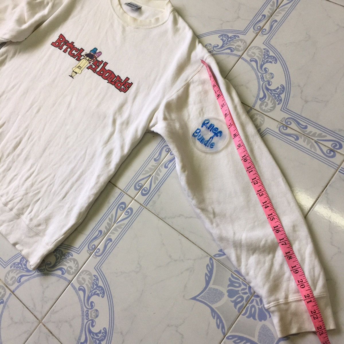 Vintage VINTAGE BITCH SKATEBOARDS SWEATSHIRT Size US M / EU 48-50 / 2 - 12 Thumbnail