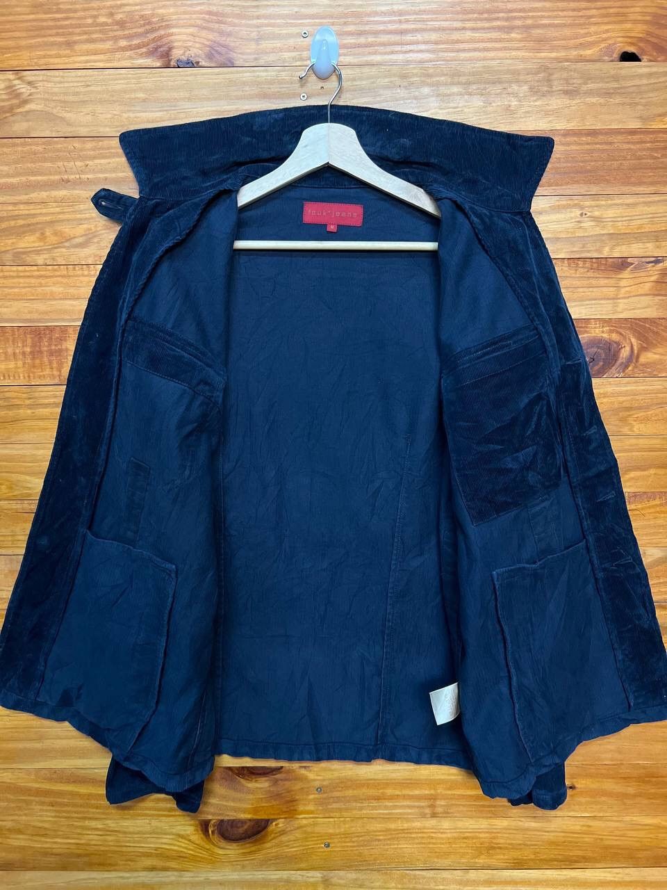 FCUK VINTAGE FCUK JEANS CORDUROY JACKET Size US M / EU 48-50 / 2 - 10 Thumbnail