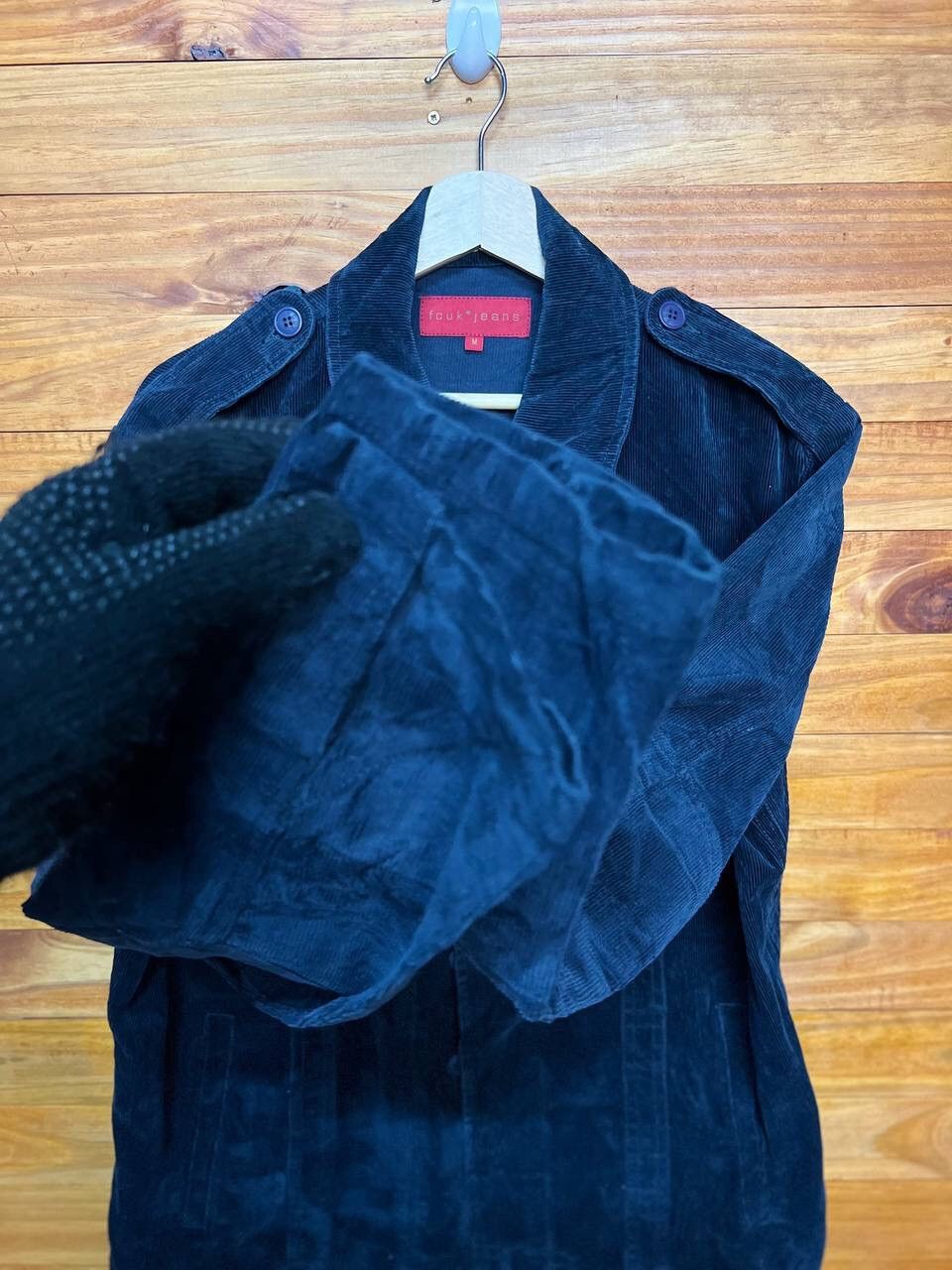 FCUK VINTAGE FCUK JEANS CORDUROY JACKET Size US M / EU 48-50 / 2 - 5 Thumbnail
