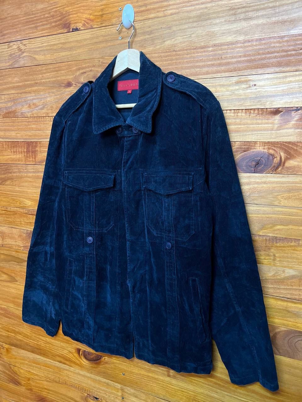FCUK VINTAGE FCUK JEANS CORDUROY JACKET Size US M / EU 48-50 / 2 - 3 Thumbnail