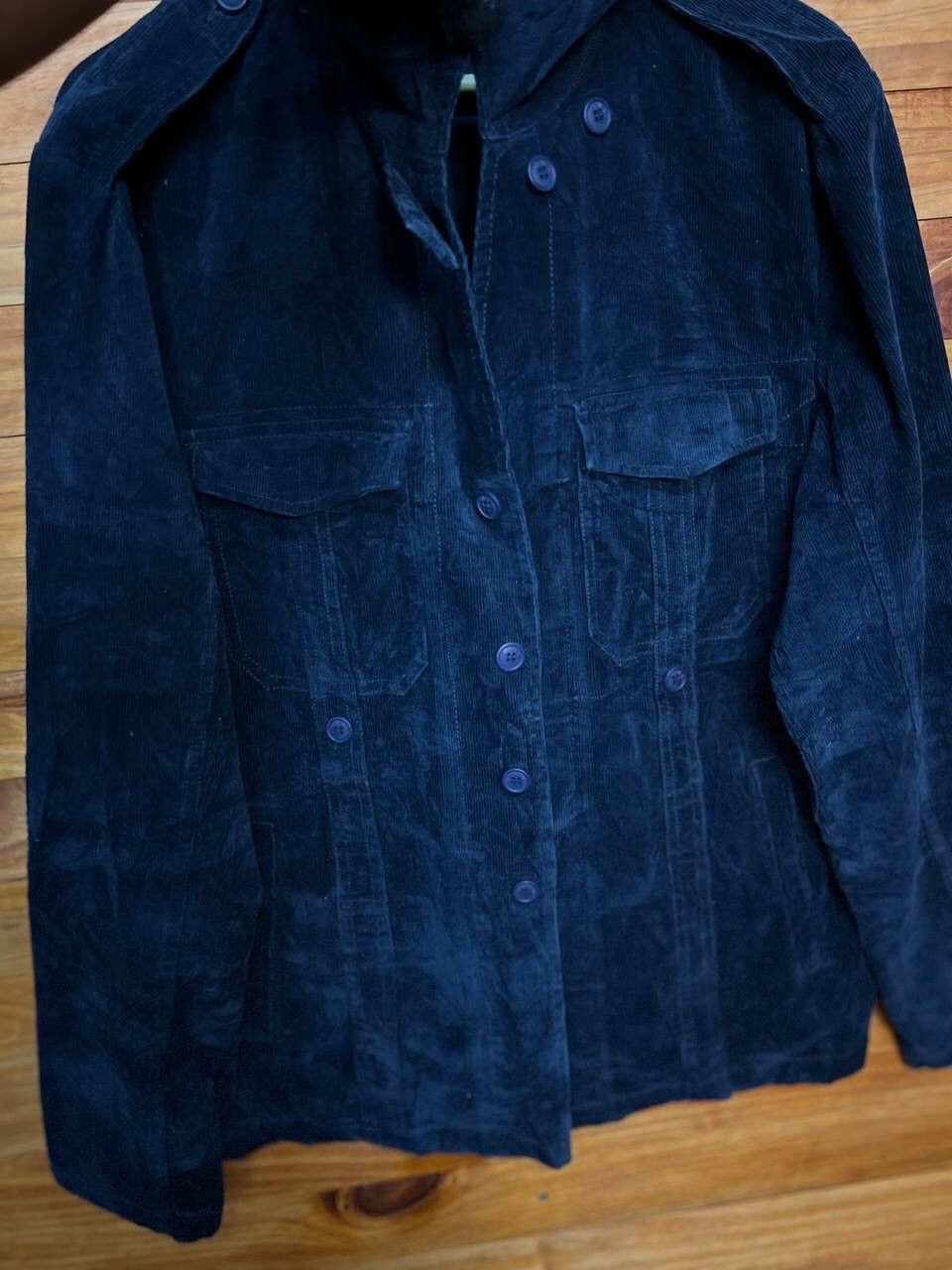 FCUK VINTAGE FCUK JEANS CORDUROY JACKET Size US M / EU 48-50 / 2 - 9 Thumbnail