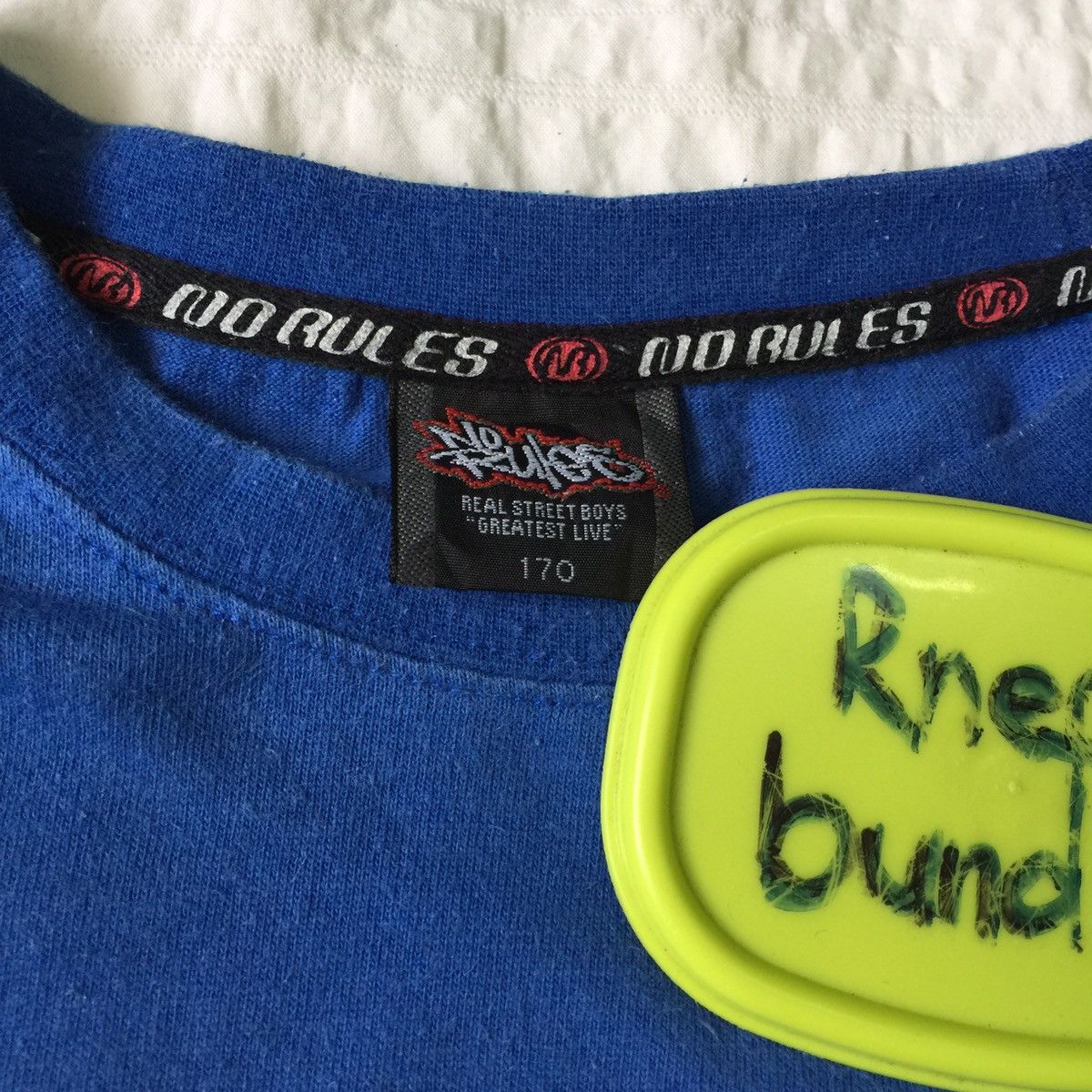 Japanese Brand No rules real streets boy tee tshirt Size US S / EU 44-46 / 1 - 11 Thumbnail