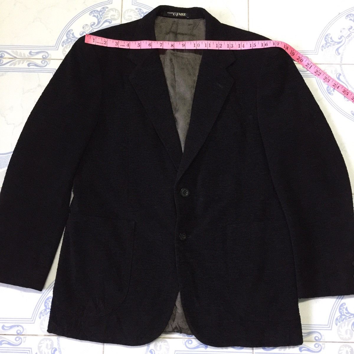 Japanese Brand Golden camel black blazer Size 38R - 10 Thumbnail