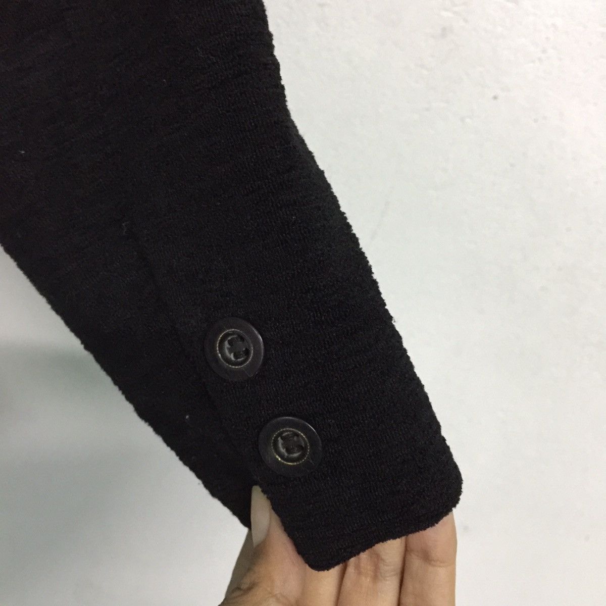 Japanese Brand Golden camel black blazer Size 38R - 5 Thumbnail