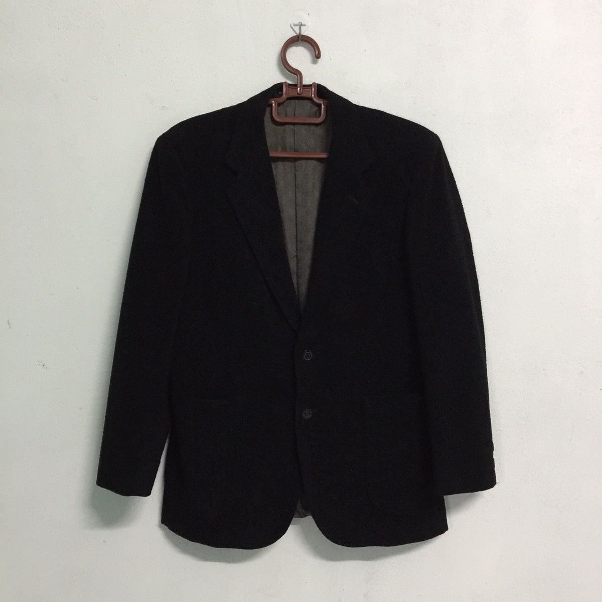 Japanese Brand Golden camel black blazer Size 38R - 1 Thumbnail