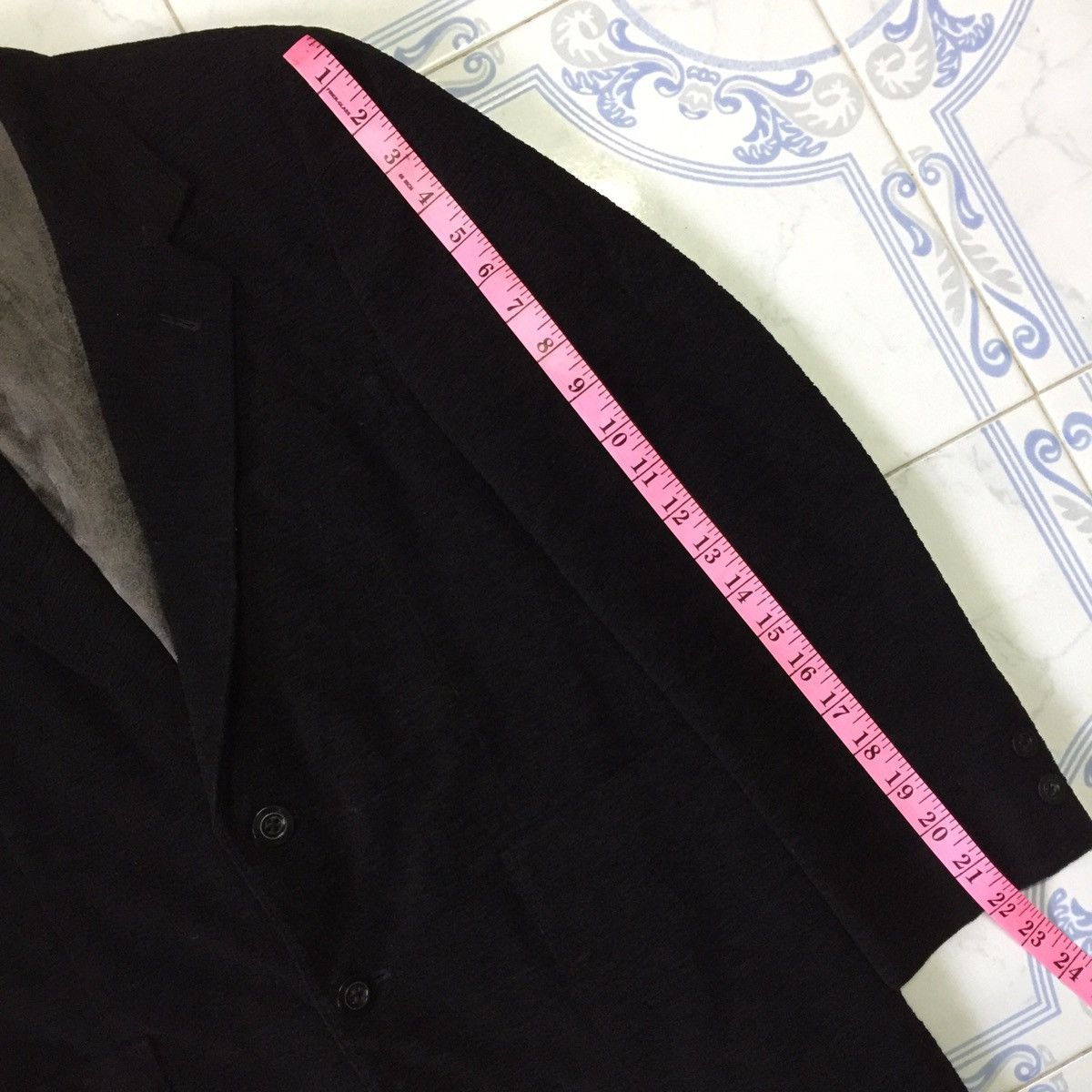 Japanese Brand Golden camel black blazer Size 38R - 13 Thumbnail