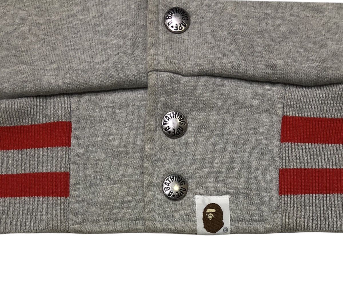 Bape A Bathing Ape Baby Milo Velvet Varsity Jacket Size US L / EU 52-54 / 3 - 13 Thumbnail
