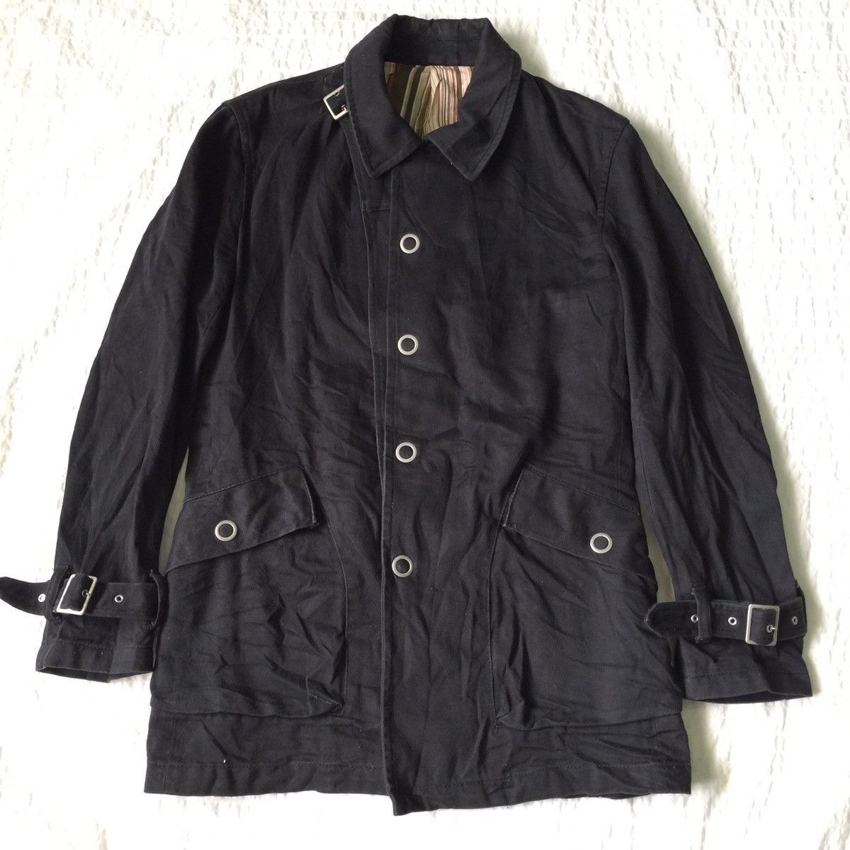 Japanese Brand PPFM Jacket Stripe Button Design Seditionaries Size US M / EU 48-50 / 2 - 15 Thumbnail