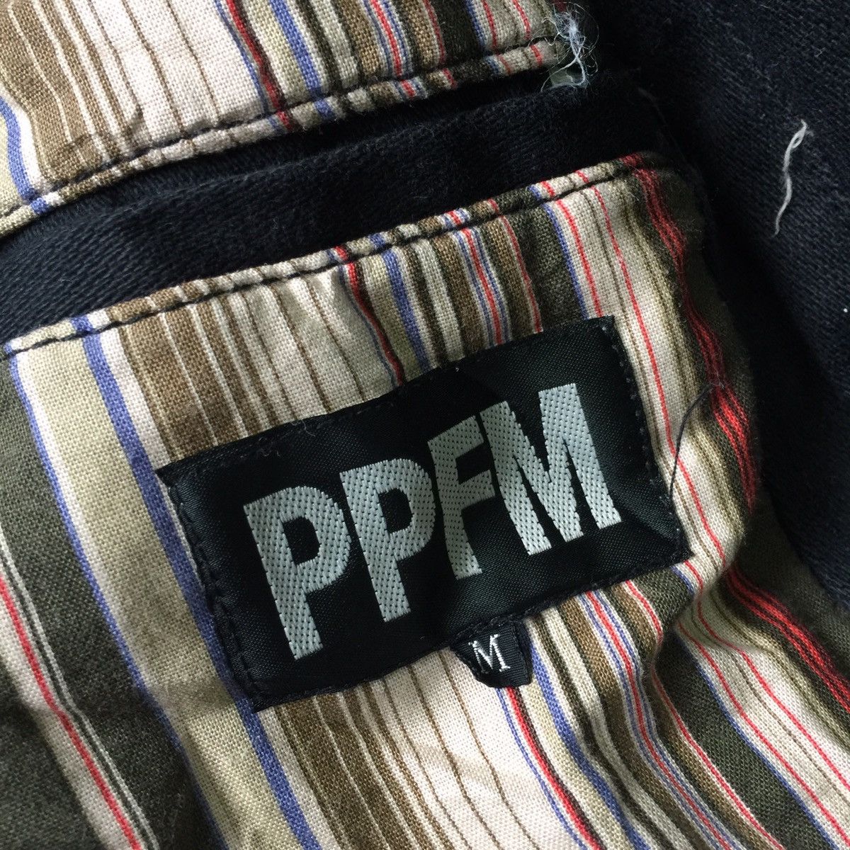 Japanese Brand PPFM Jacket Stripe Button Design Seditionaries Size US M / EU 48-50 / 2 - 12 Thumbnail