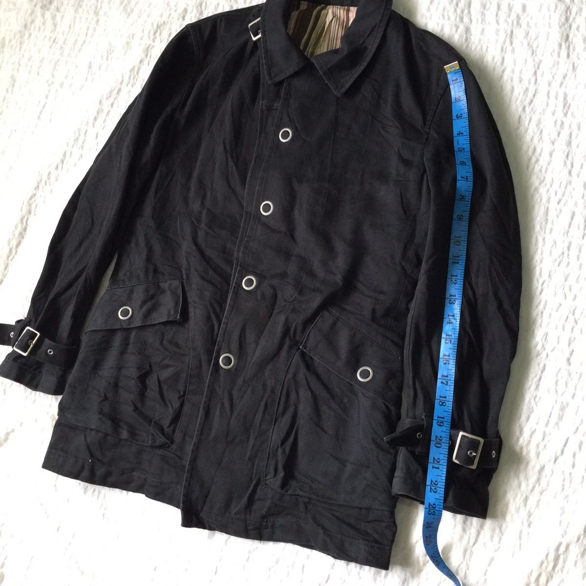 Japanese Brand PPFM Jacket Stripe Button Design Seditionaries Size US M / EU 48-50 / 2 - 19 Thumbnail