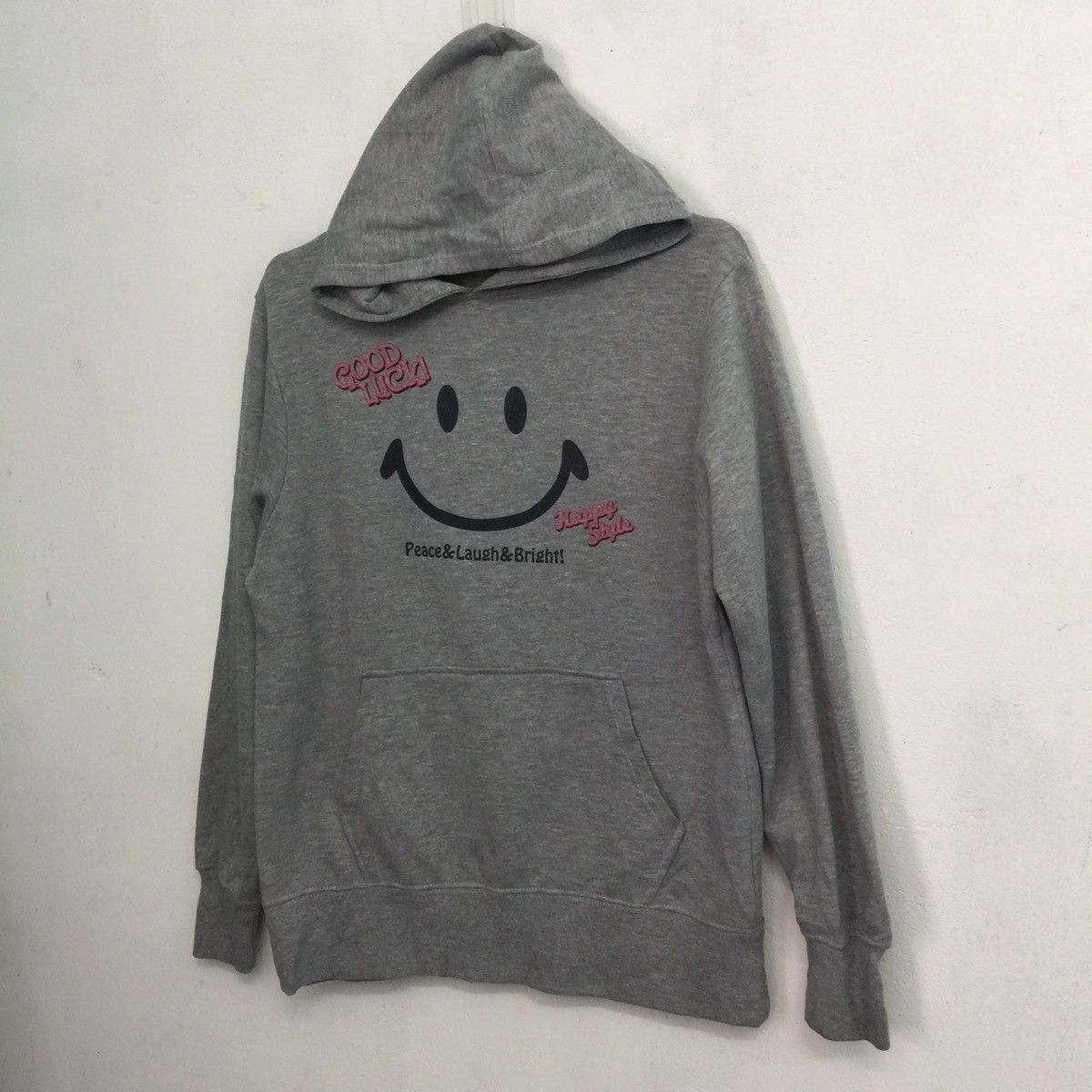 Japanese Brand Smiley Face Harvey Ball Hoodie Sweatshirt Size US S / EU 44-46 / 1 - 3 Thumbnail