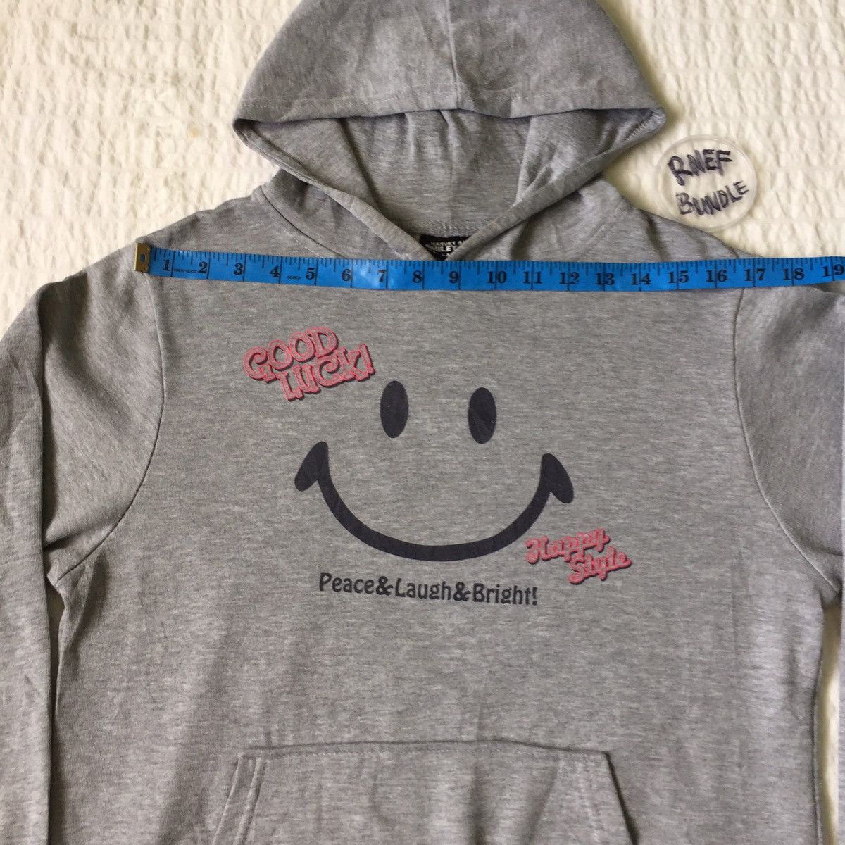 Japanese Brand Smiley Face Harvey Ball Hoodie Sweatshirt Size US S / EU 44-46 / 1 - 13 Thumbnail