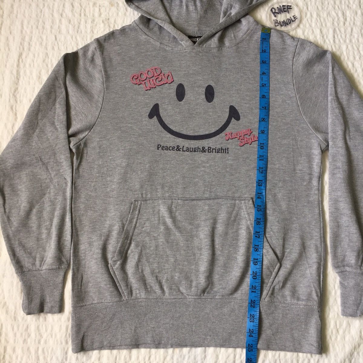 Japanese Brand Smiley Face Harvey Ball Hoodie Sweatshirt Size US S / EU 44-46 / 1 - 15 Thumbnail