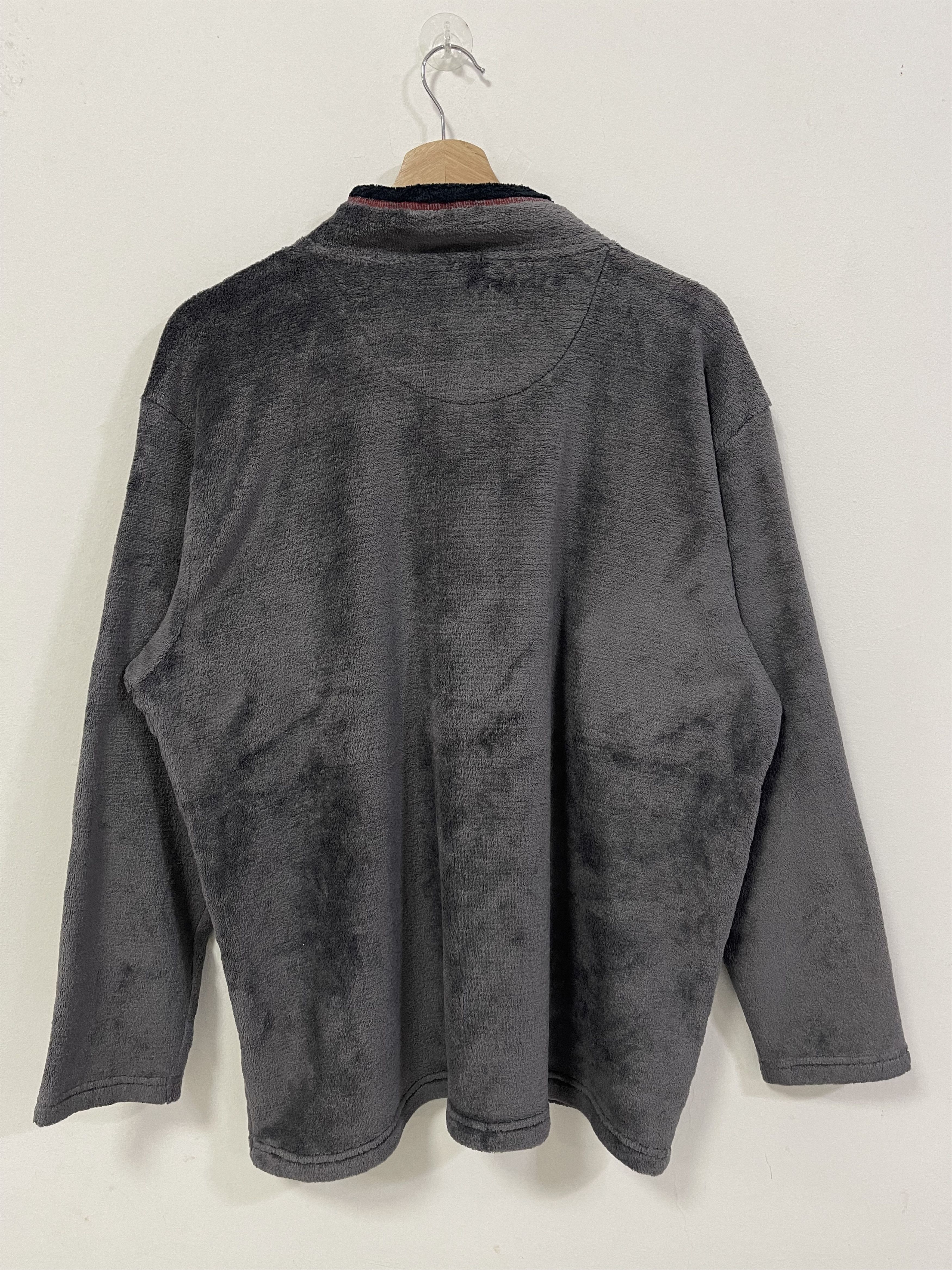 Kansai Yamamoto × Vintage Kansai Yamamoto Homme Fleece Single Pocket Sweatshirt Size US L / EU 52-54 / 3 - 9 Thumbnail