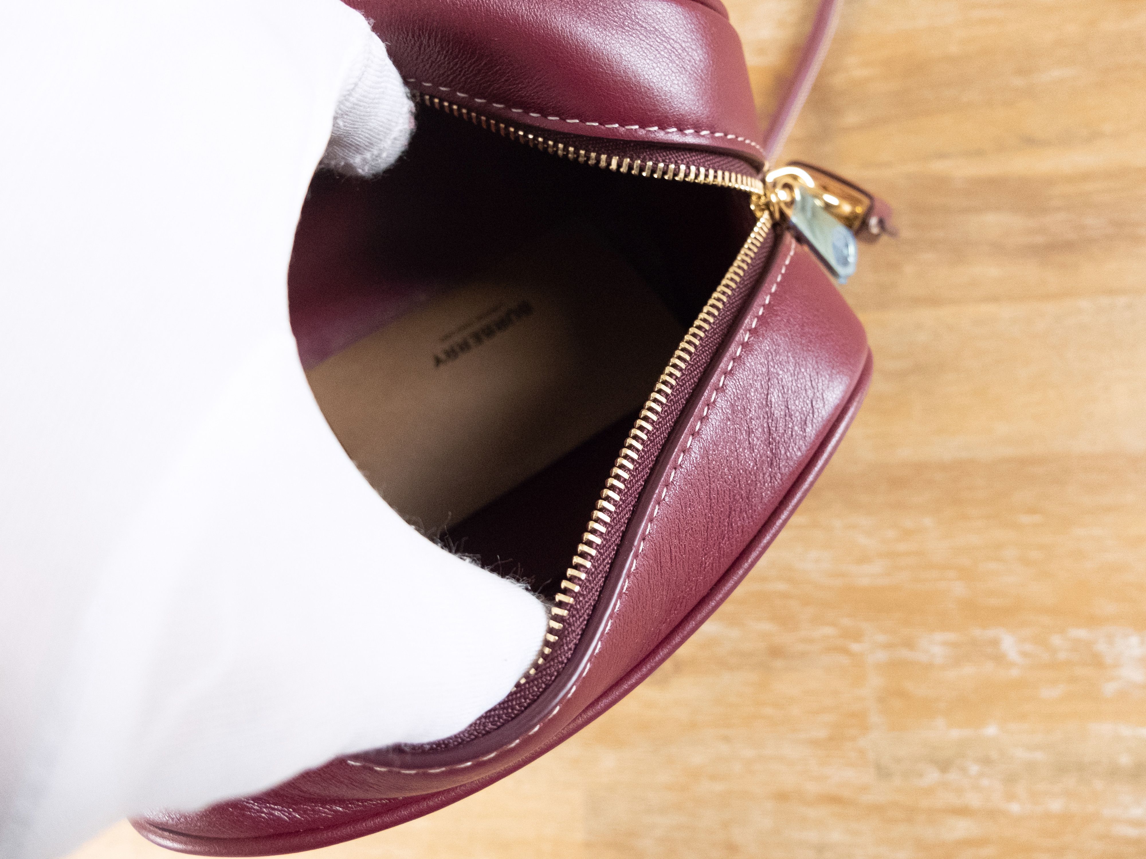 Burberry $1295 BURBERRY Horseferry Half Cube canvas crossbody bag Size ONE SIZE - 12 Thumbnail