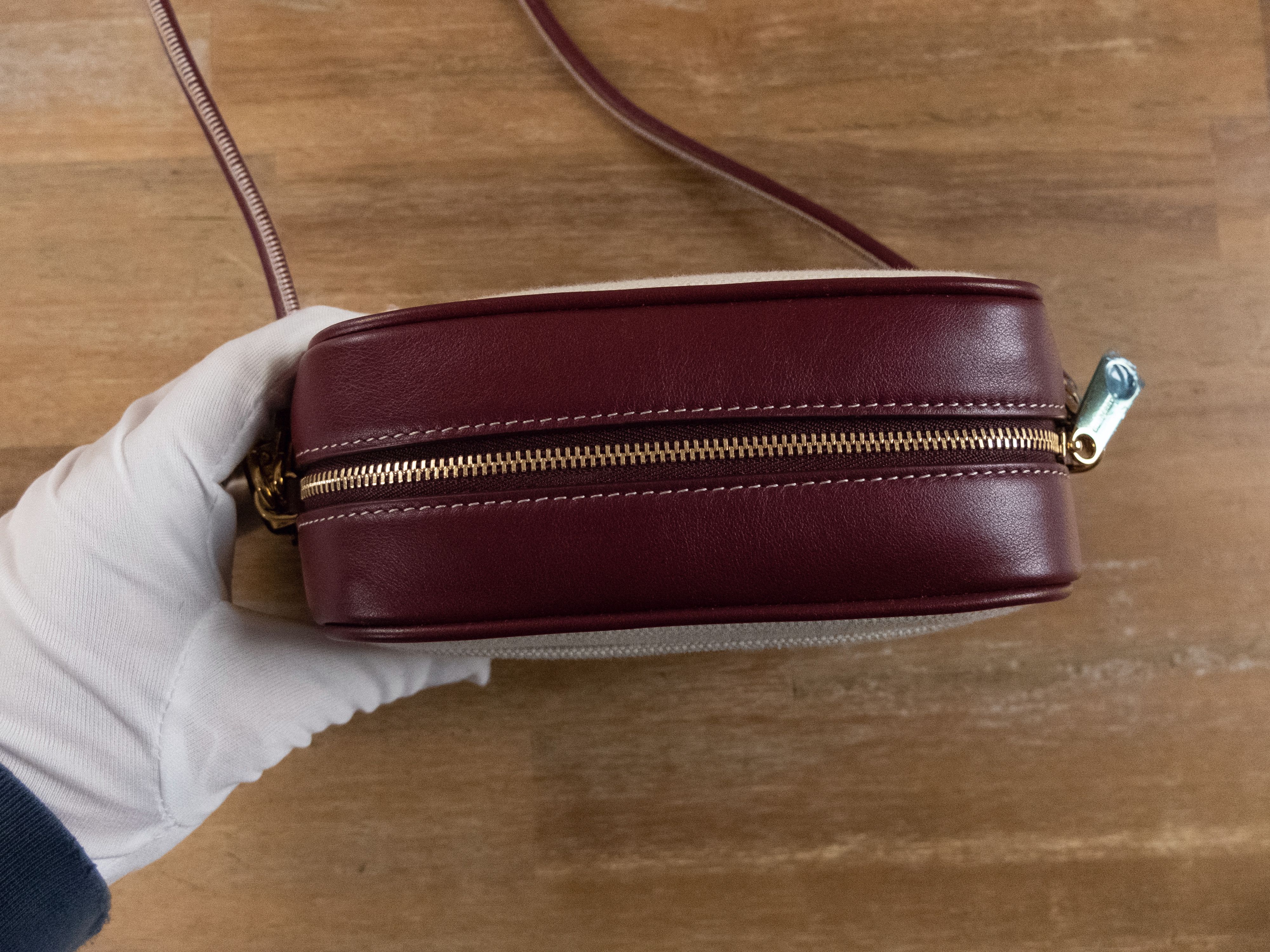 Burberry $1295 BURBERRY Horseferry Half Cube canvas crossbody bag Size ONE SIZE - 8 Thumbnail