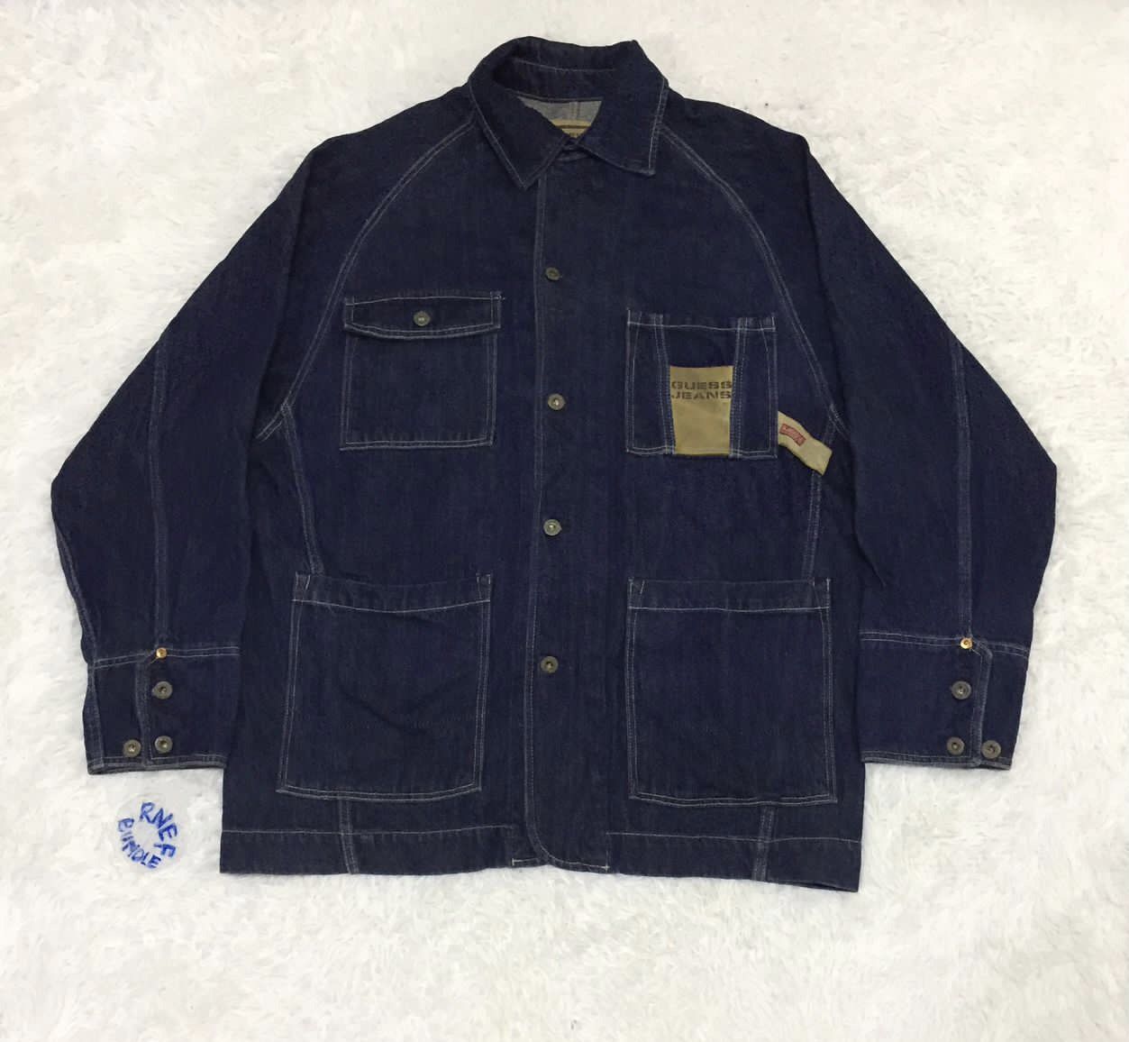 Guess Guess jeans denim jacket made in mexico Size US M / EU 48-50 / 2 - 1 Thumbnail