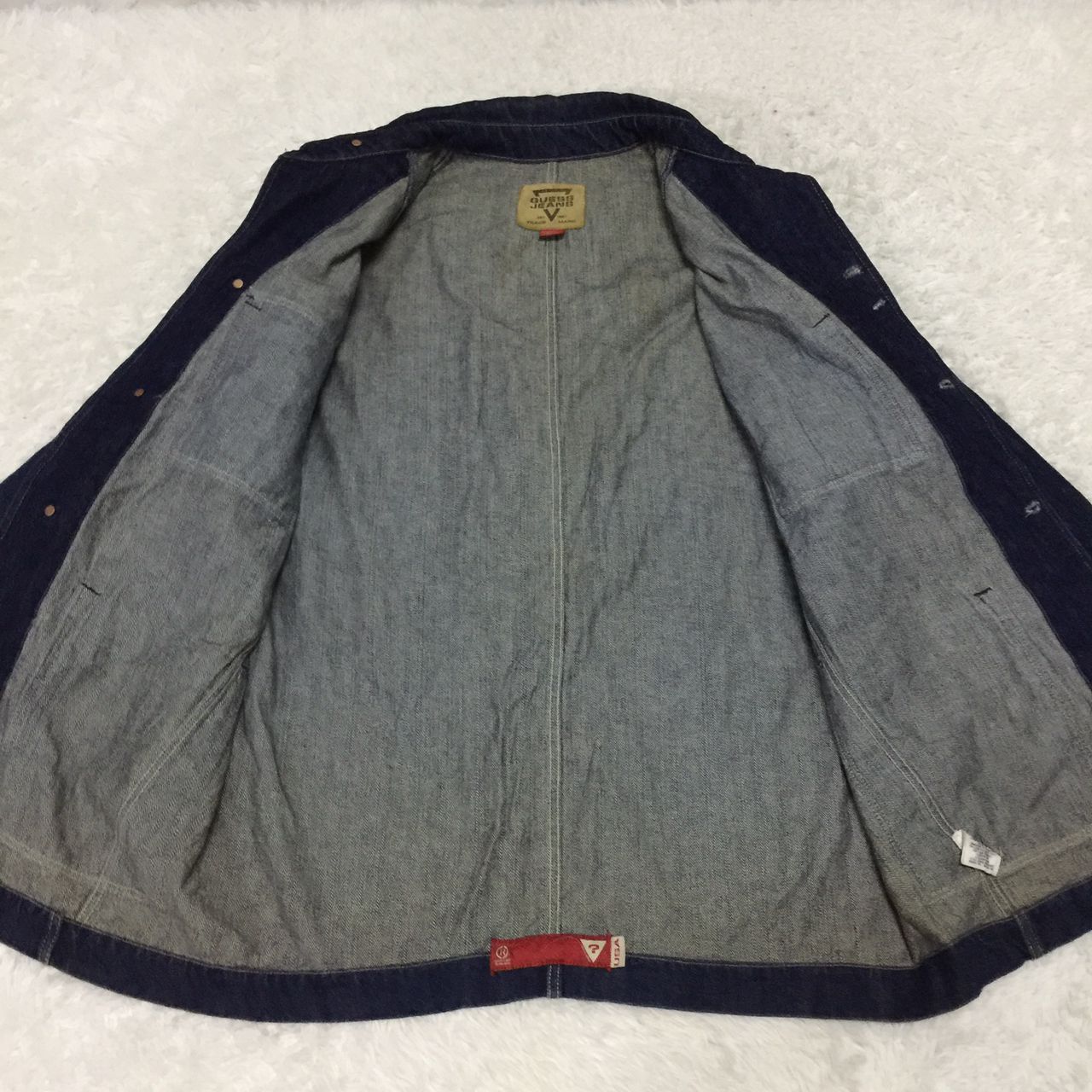 Guess Guess jeans denim jacket made in mexico Size US M / EU 48-50 / 2 - 6 Thumbnail