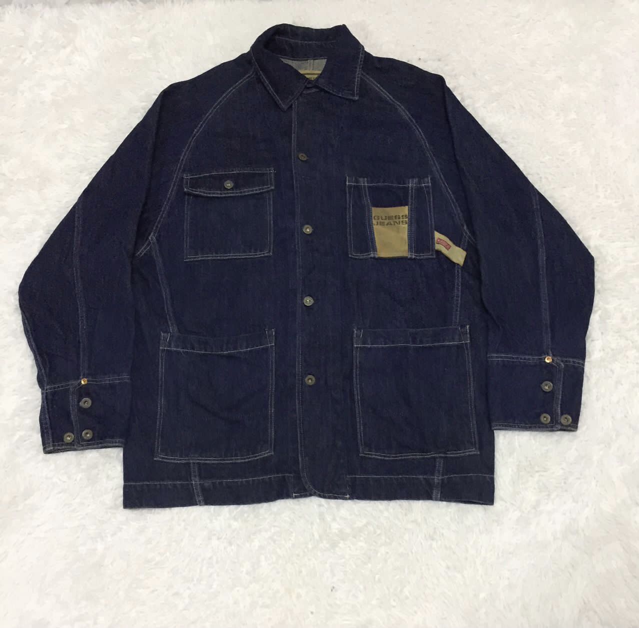 Guess Guess jeans denim jacket made in mexico Size US M / EU 48-50 / 2 - 11 Thumbnail
