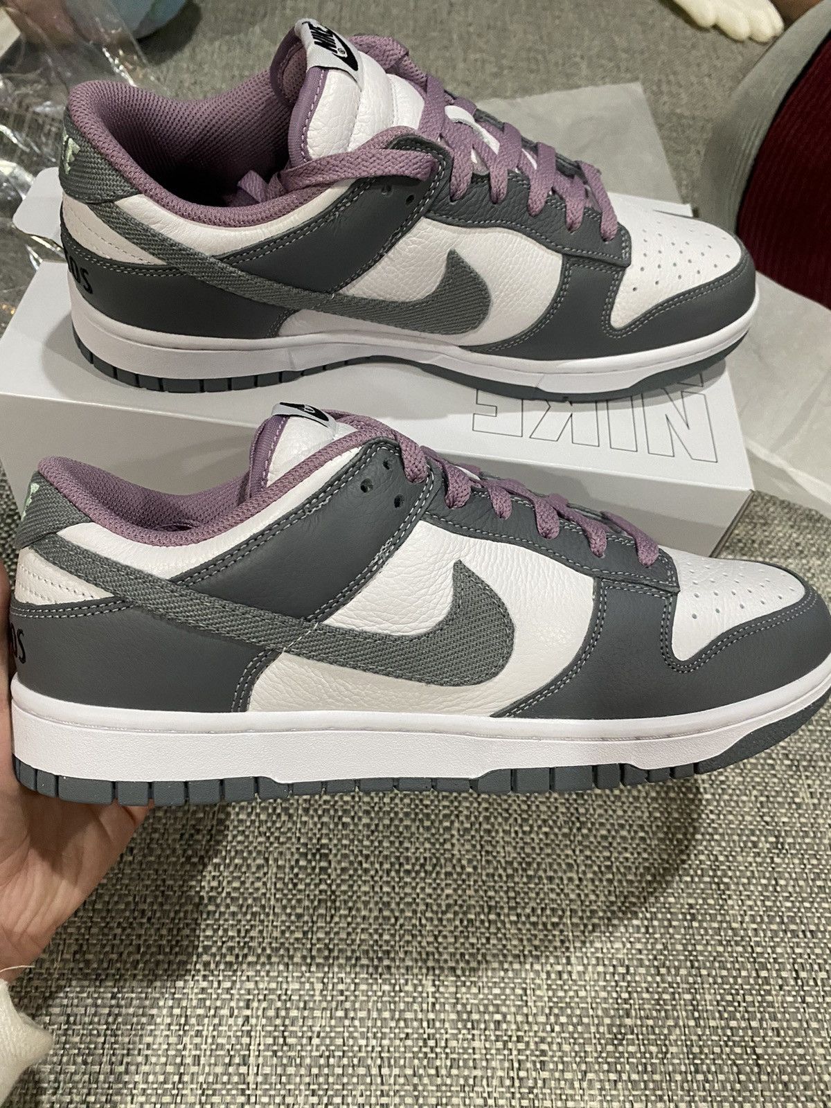 Nike Nike Dunk Low “No Photos” Nike by you Size US 10 / EU 43 - 2 Thumbnail