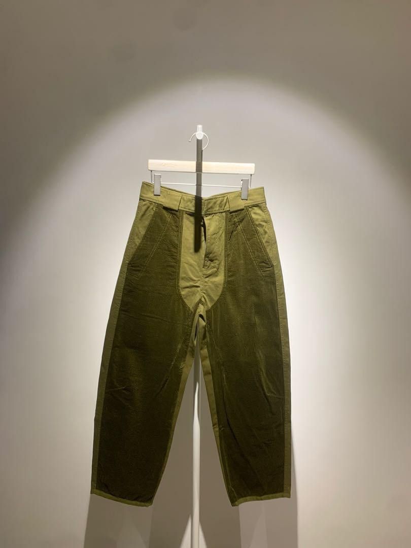 Haider Ackermann Haider Ackermann green corduroy pants Size US 32 / EU 48 - 1 Thumbnail