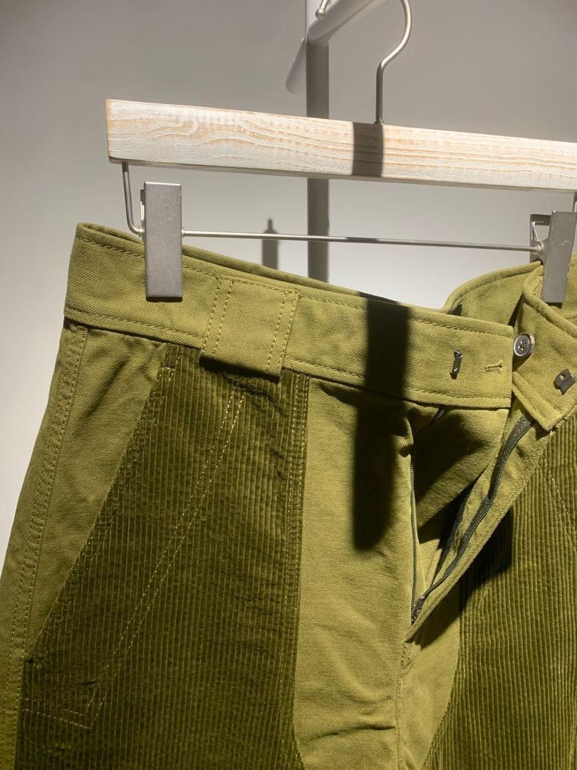 Haider Ackermann Haider Ackermann green corduroy pants Size US 32 / EU 48 - 4 Thumbnail