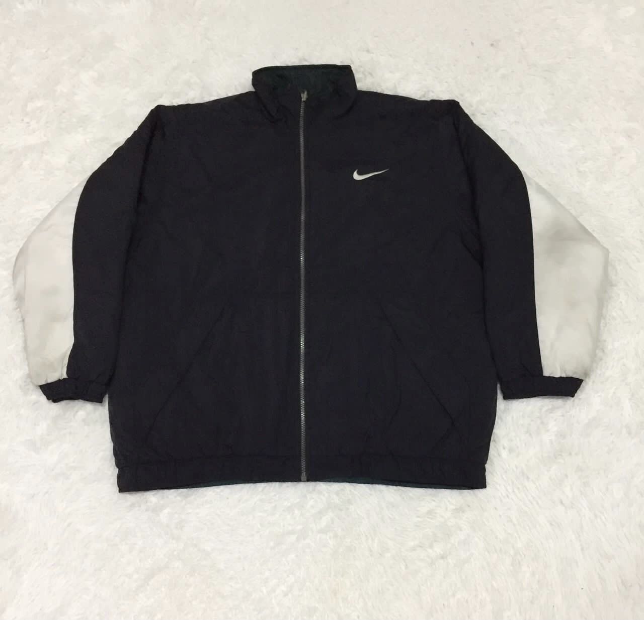 Nike Vintage reversible nike jacket size on tag kid’s L Size US M / EU 48-50 / 2 - 9 Thumbnail