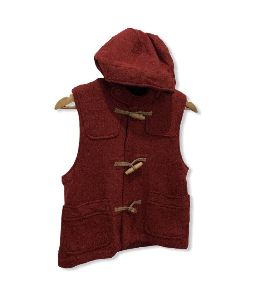 Urban Outfitters vetements urban duffle sleeveless wool hoodie Size XXS / US 00 / IT 34 - 2 Thumbnail