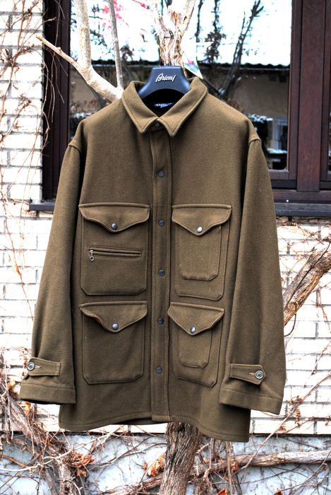 Polo Ralph Lauren Vintage Made In USA Wool Hunting Shooting Jacket