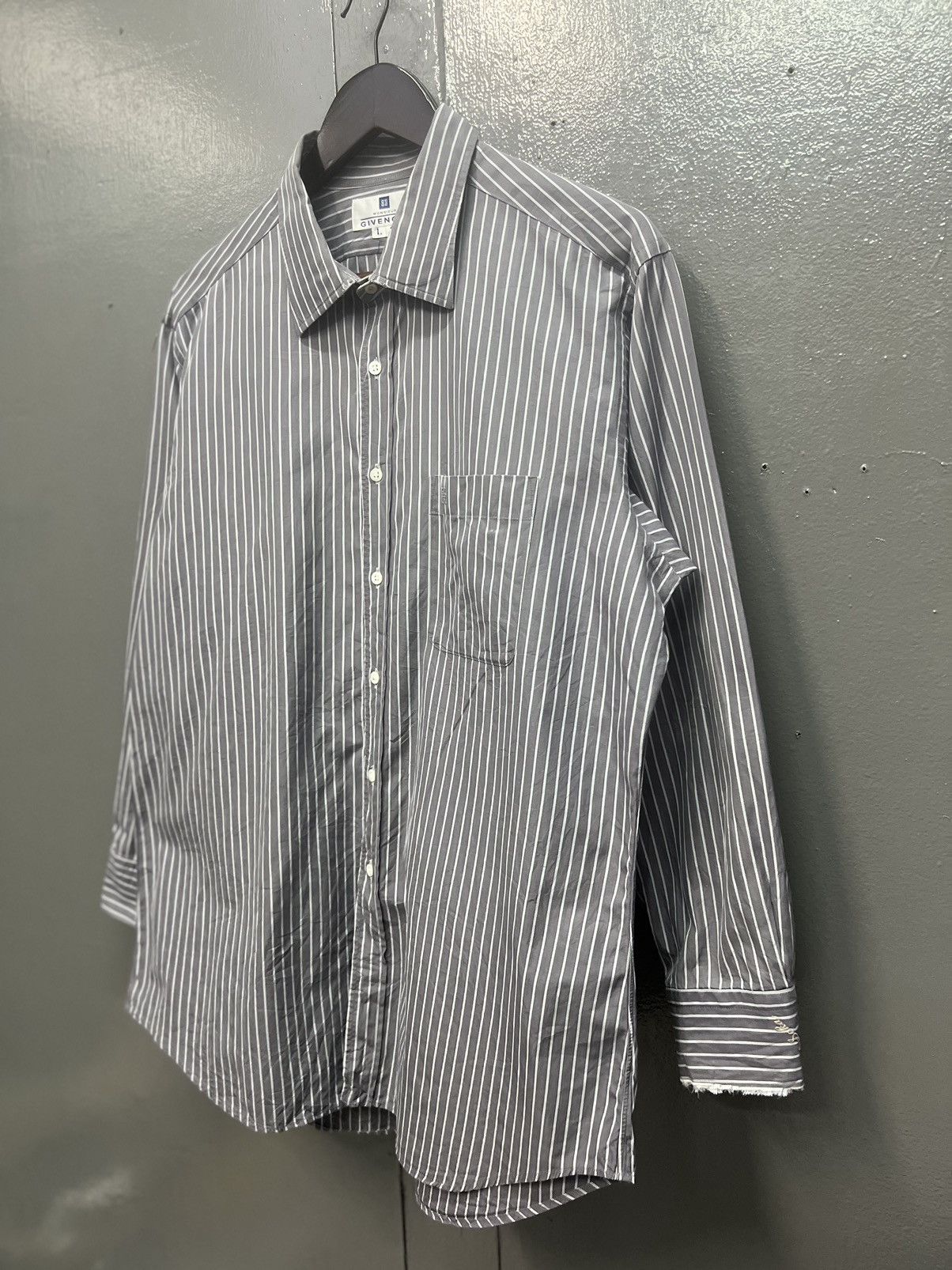 Givenchy GIVENCHY MONSIEUR BUTTON UP SHIRT LONGSLEEVE Size US L / EU 52-54 / 3 - 3 Thumbnail