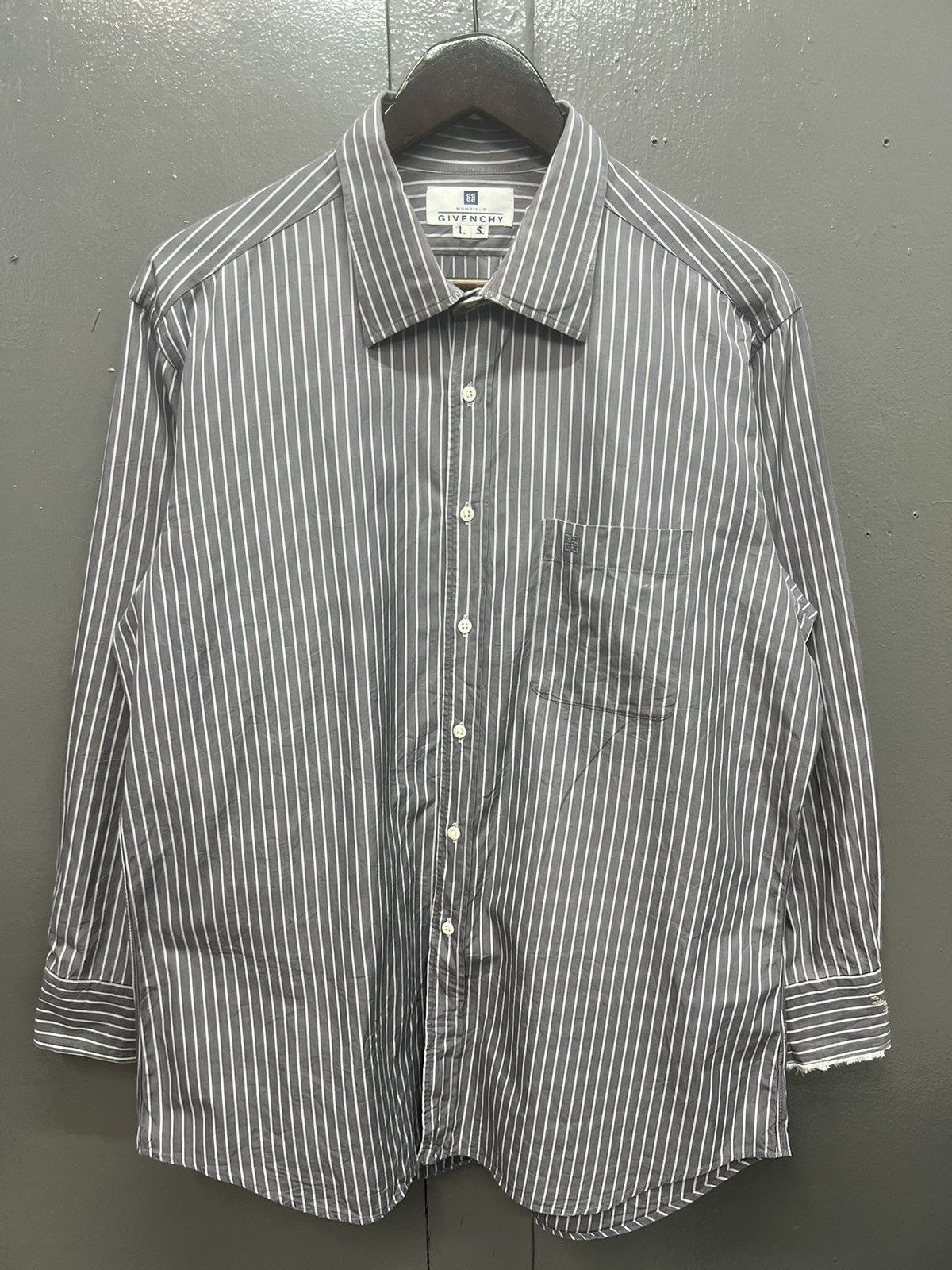 Givenchy GIVENCHY MONSIEUR BUTTON UP SHIRT LONGSLEEVE Size US L / EU 52-54 / 3 - 1 Thumbnail