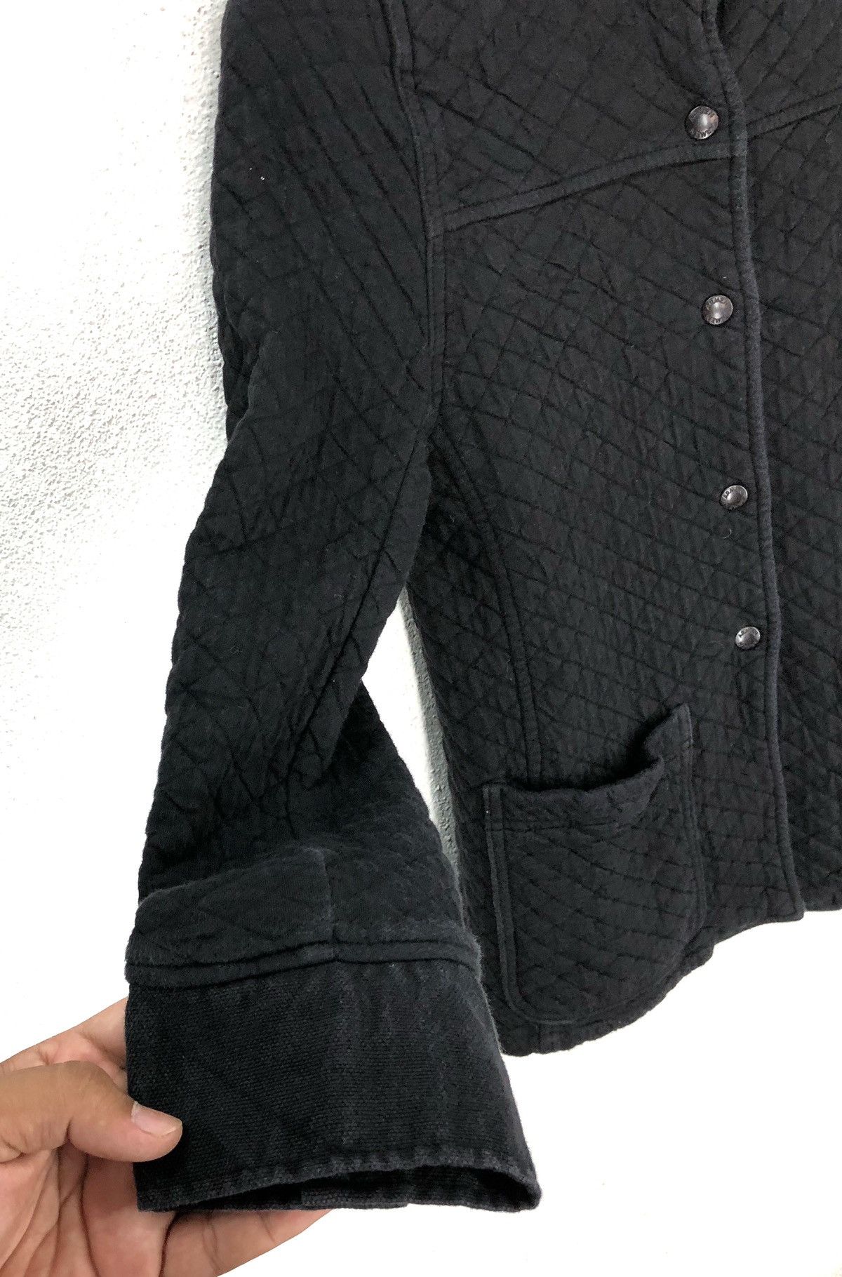 Designer French Workwear Armen Made in France Quilted Cotton Jacket Size US S / EU 44-46 / 1 - 5 Thumbnail