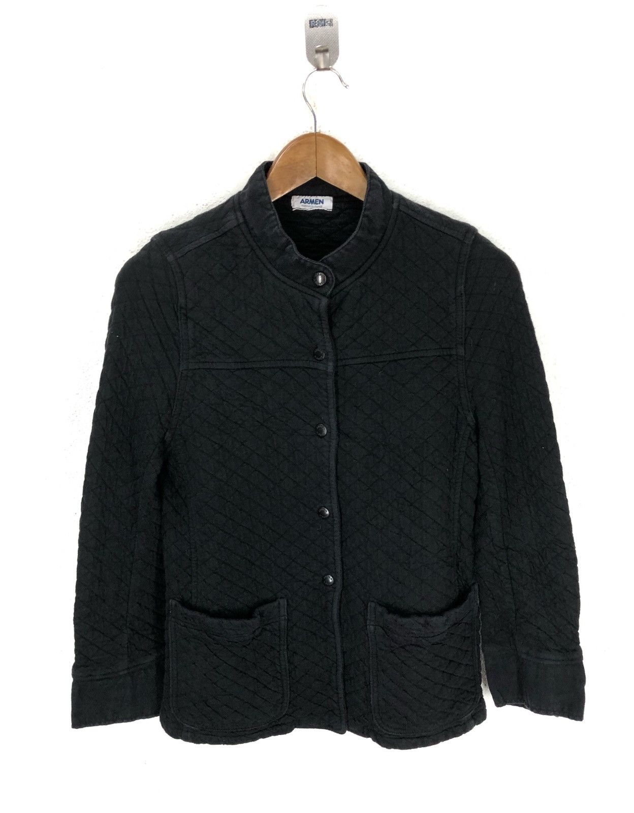 French Workwear Armen Made in France Quilted Cotton Jacket