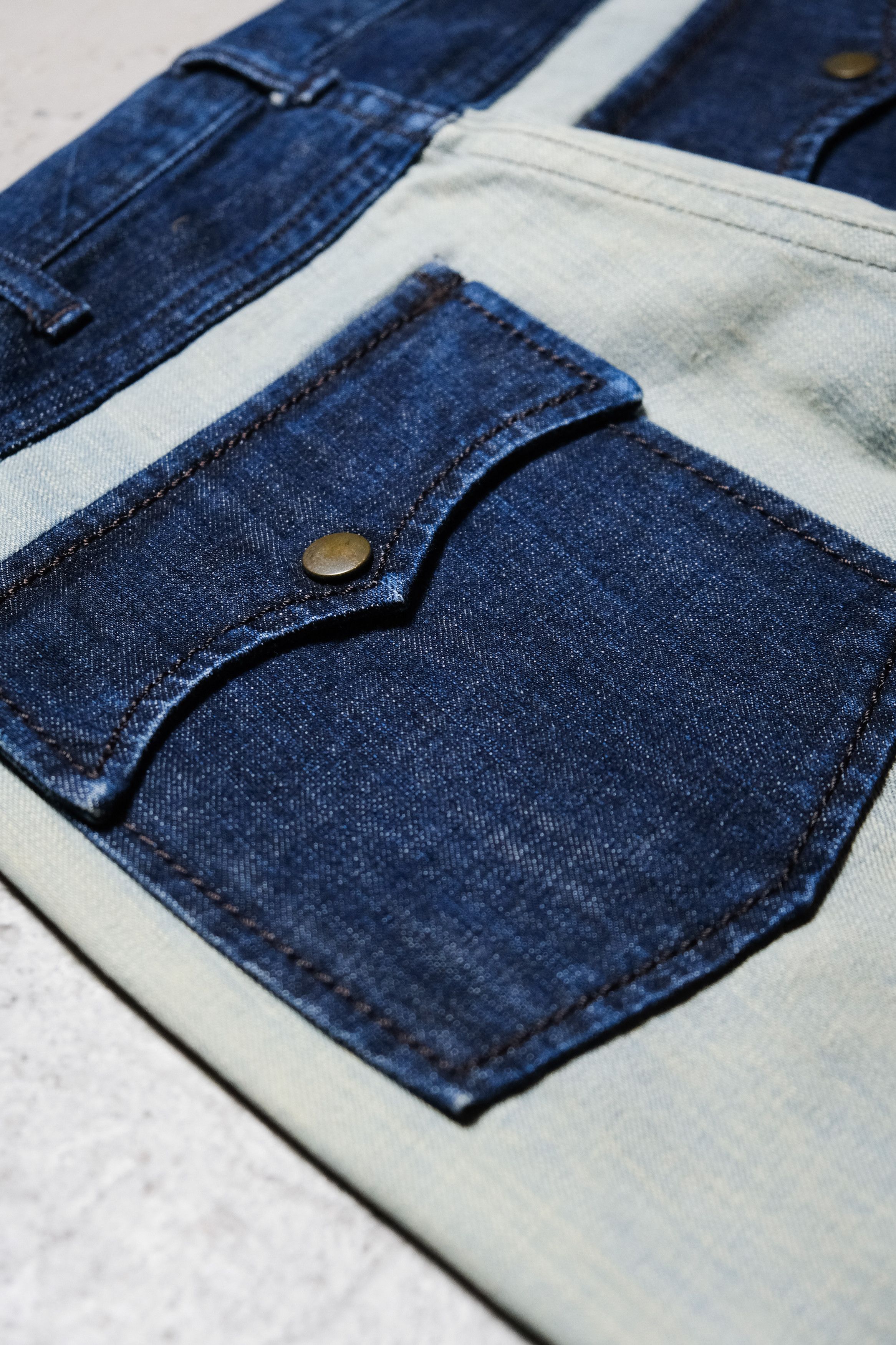 Number (N)ine Number (N)ine 02A/W “Nowhere Man” Patch Jeans Size US 32 / EU 48 - 8 Thumbnail