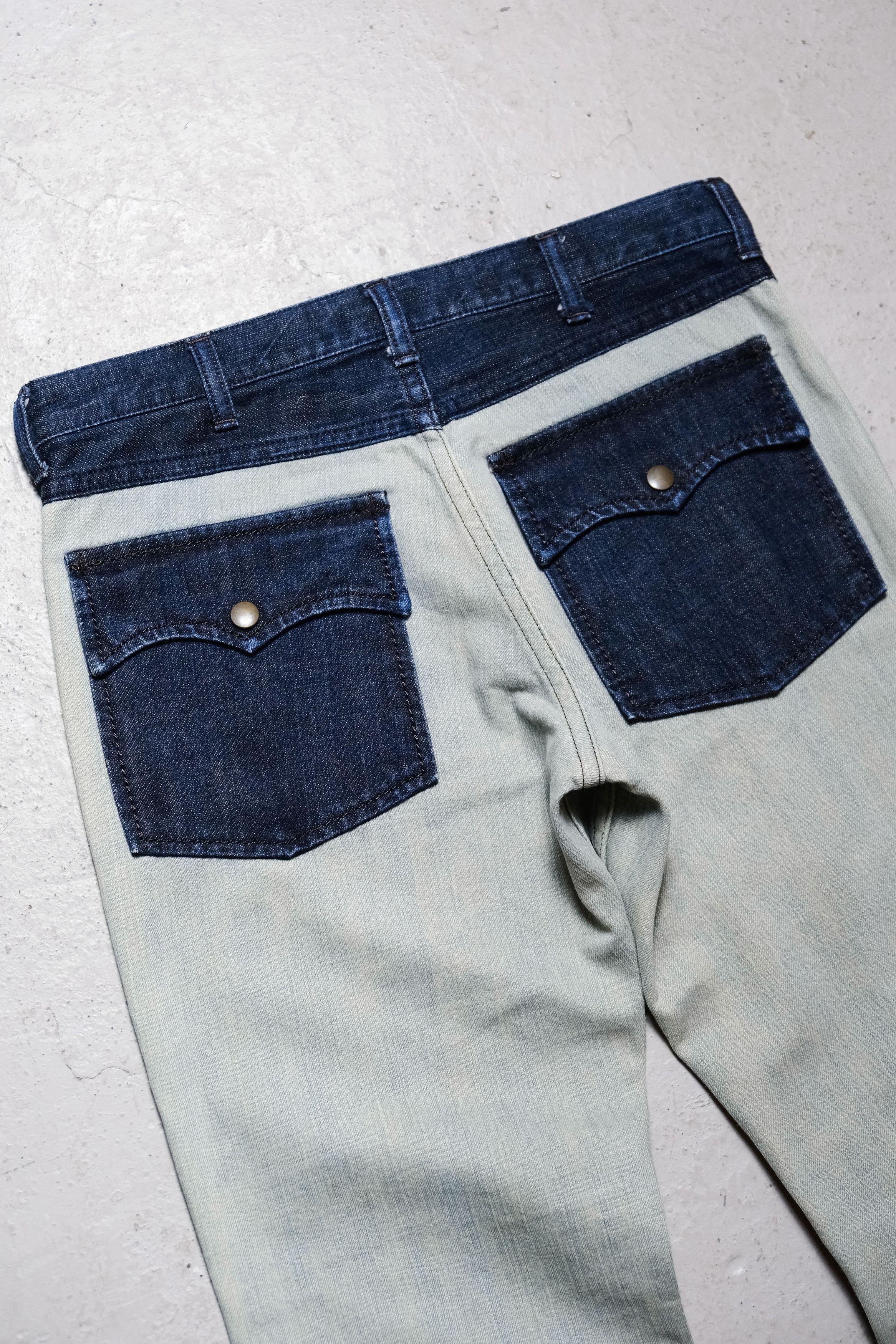 Number (N)ine Number (N)ine 02A/W “Nowhere Man” Patch Jeans Size US 32 / EU 48 - 7 Thumbnail