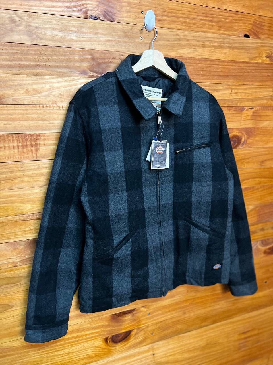 Dickies × Vintage DICKIES WORKWEAR WOOL PLAID TARTAN JACKET Size US XL / EU 56 / 4 - 3 Thumbnail