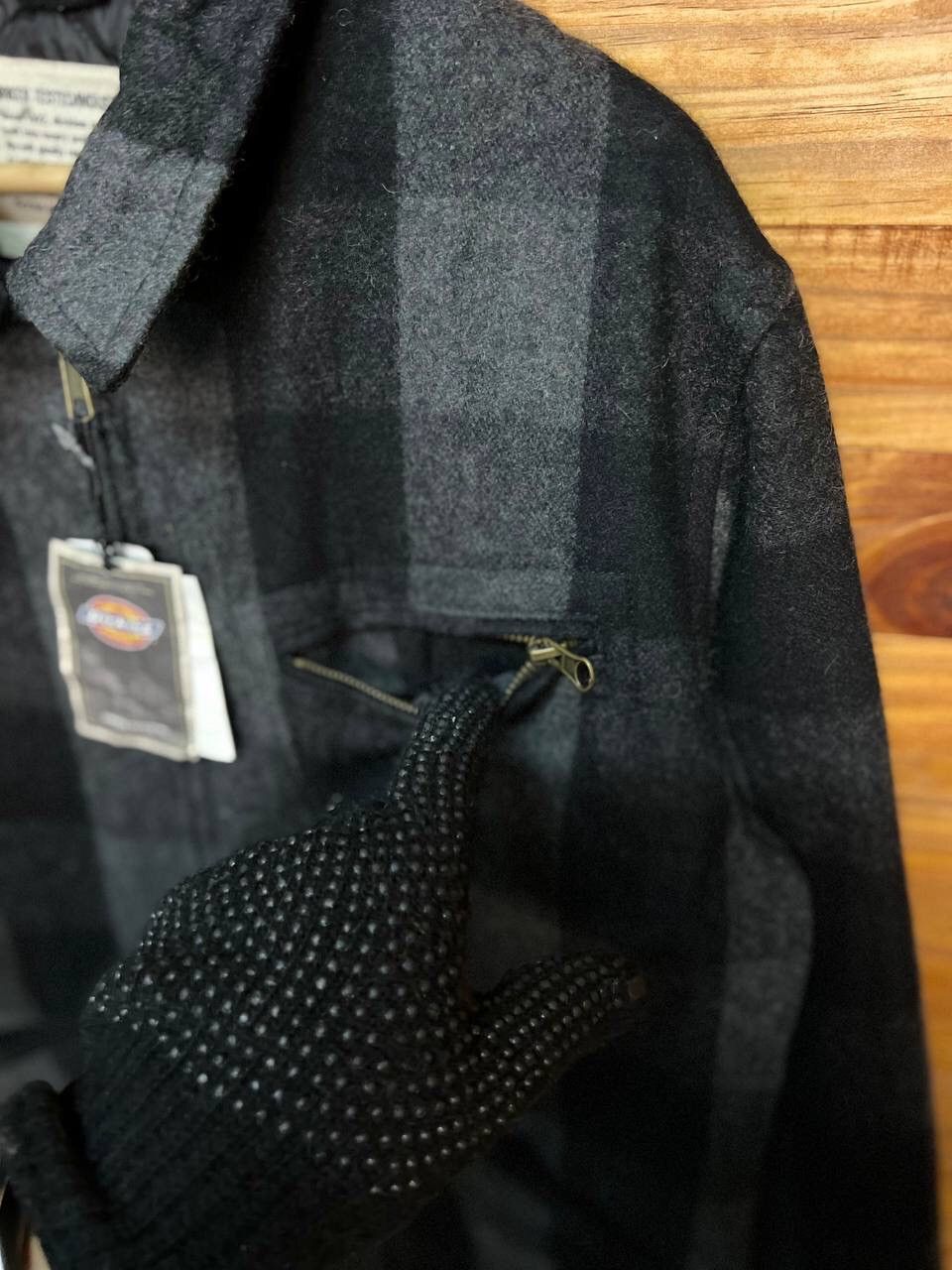 Dickies × Vintage DICKIES WORKWEAR WOOL PLAID TARTAN JACKET Size US XL / EU 56 / 4 - 6 Thumbnail
