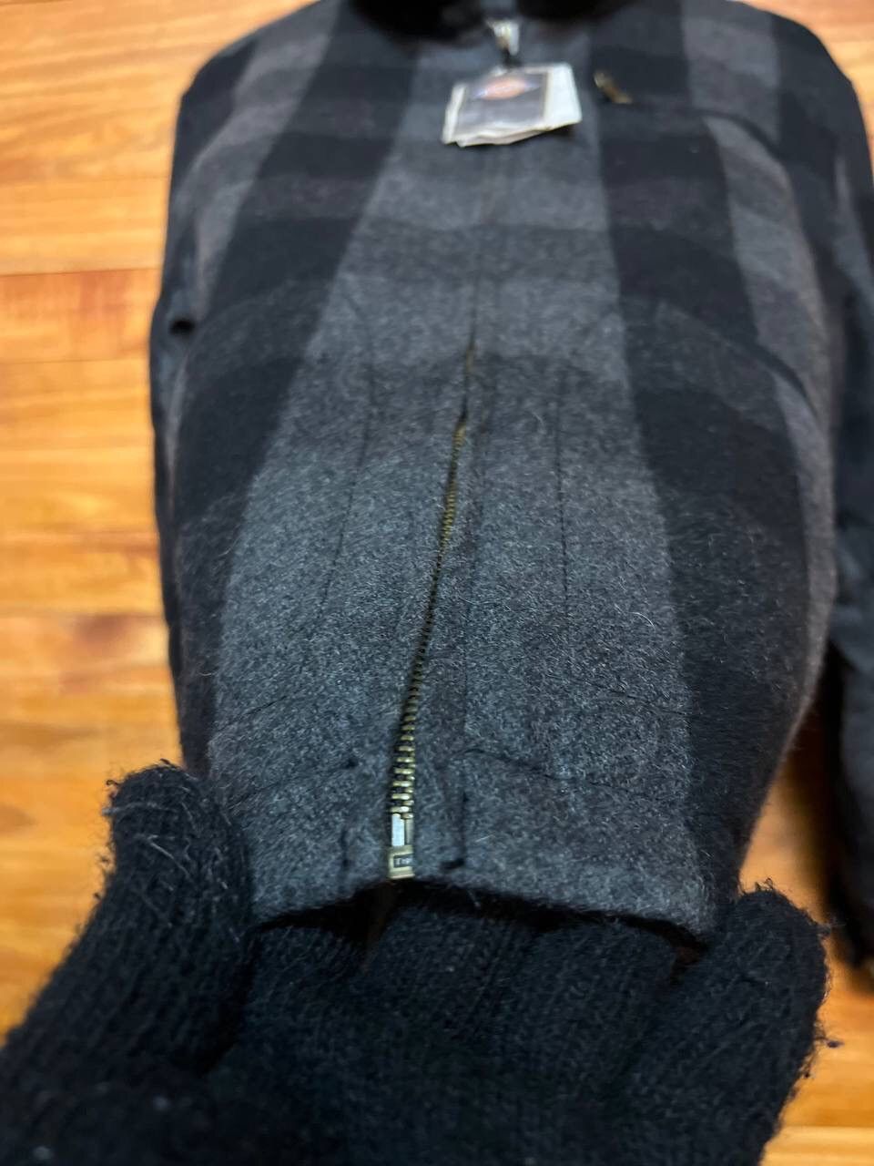 Dickies × Vintage DICKIES WORKWEAR WOOL PLAID TARTAN JACKET Size US XL / EU 56 / 4 - 12 Thumbnail