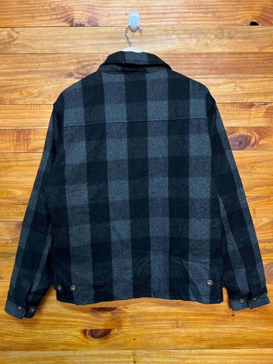 Dickies × Vintage DICKIES WORKWEAR WOOL PLAID TARTAN JACKET Size US XL / EU 56 / 4 - 10 Thumbnail